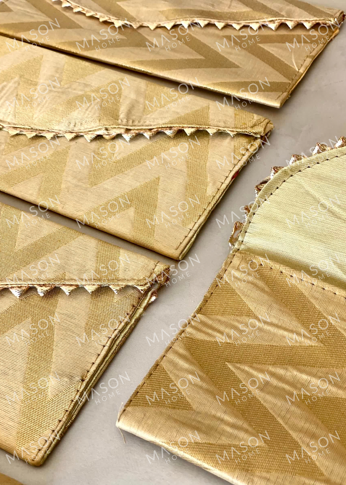 Festive Evara Envelope Beige - Set of 5