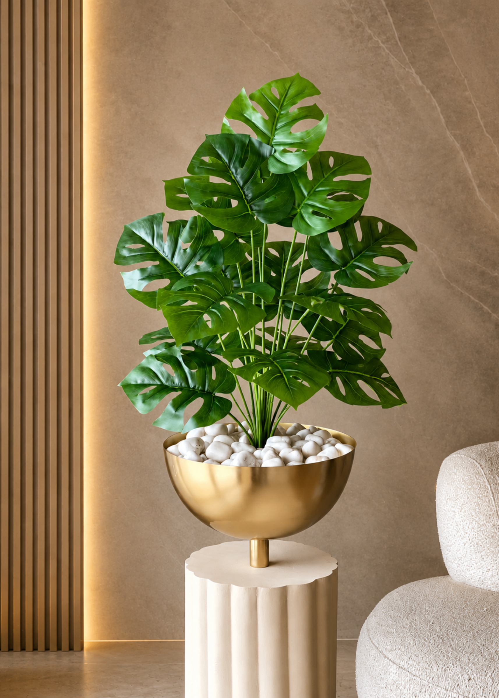Artificial Botanic Monstera Plant- 2 Feet