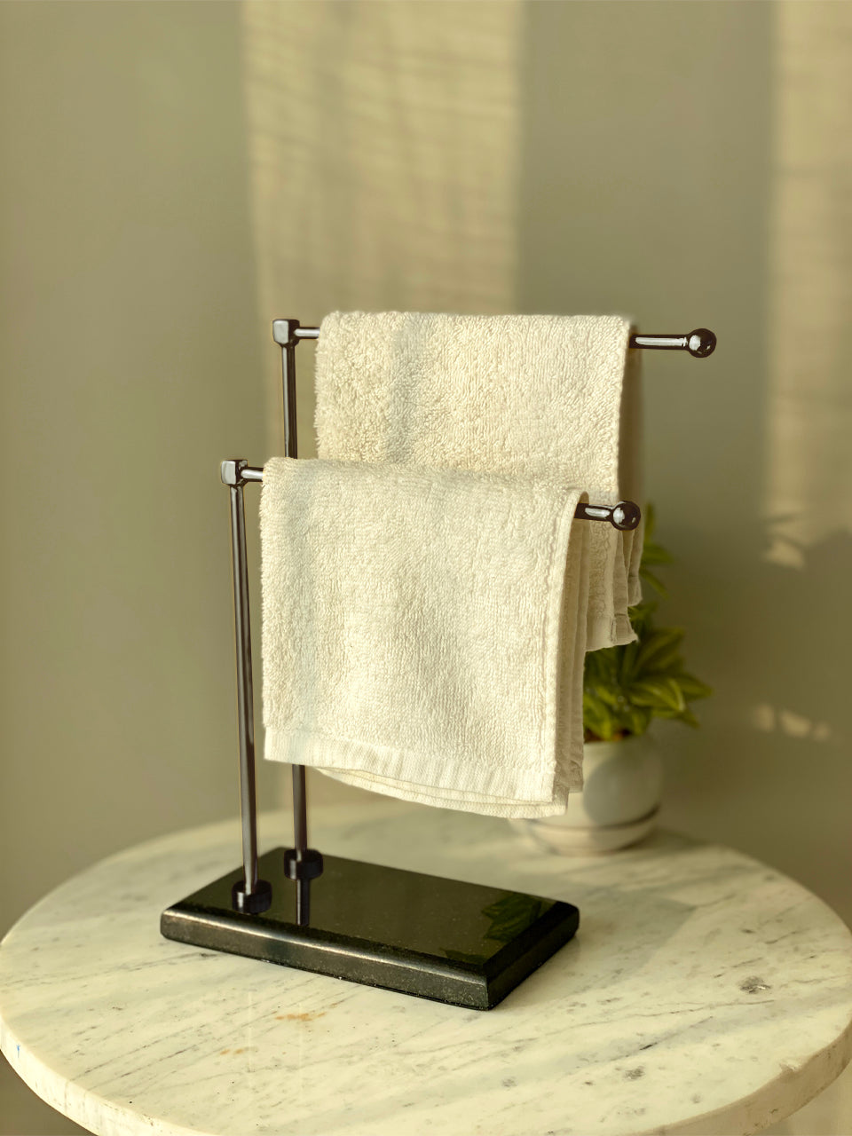 Melrose Hand Towel Stand - Black