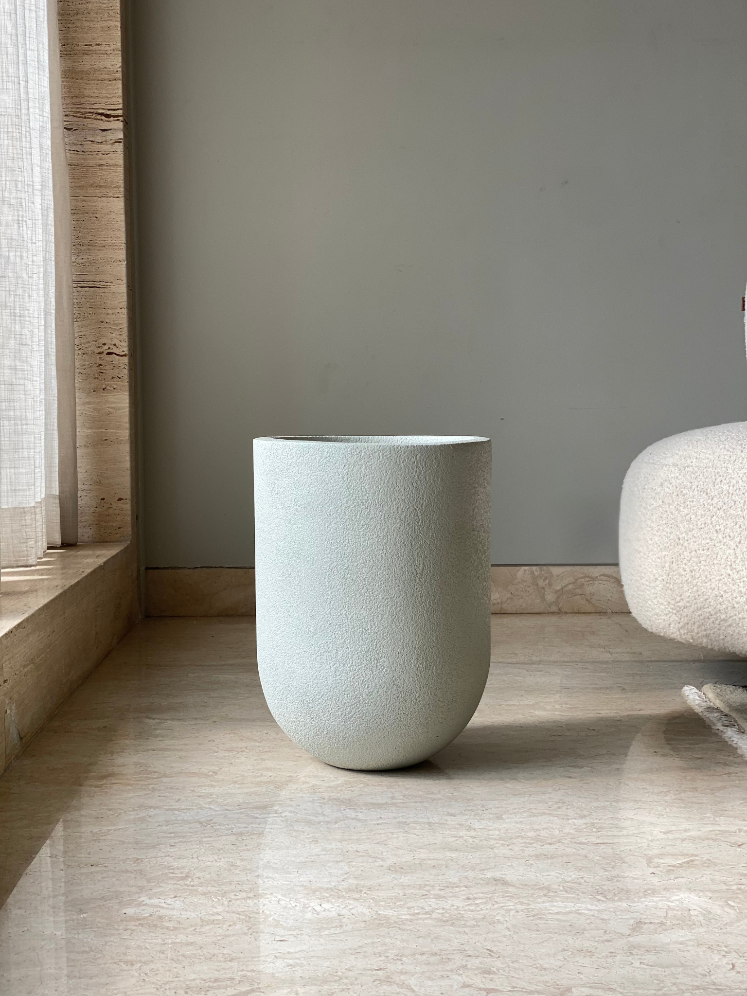 Lassa Planters - Chalk White