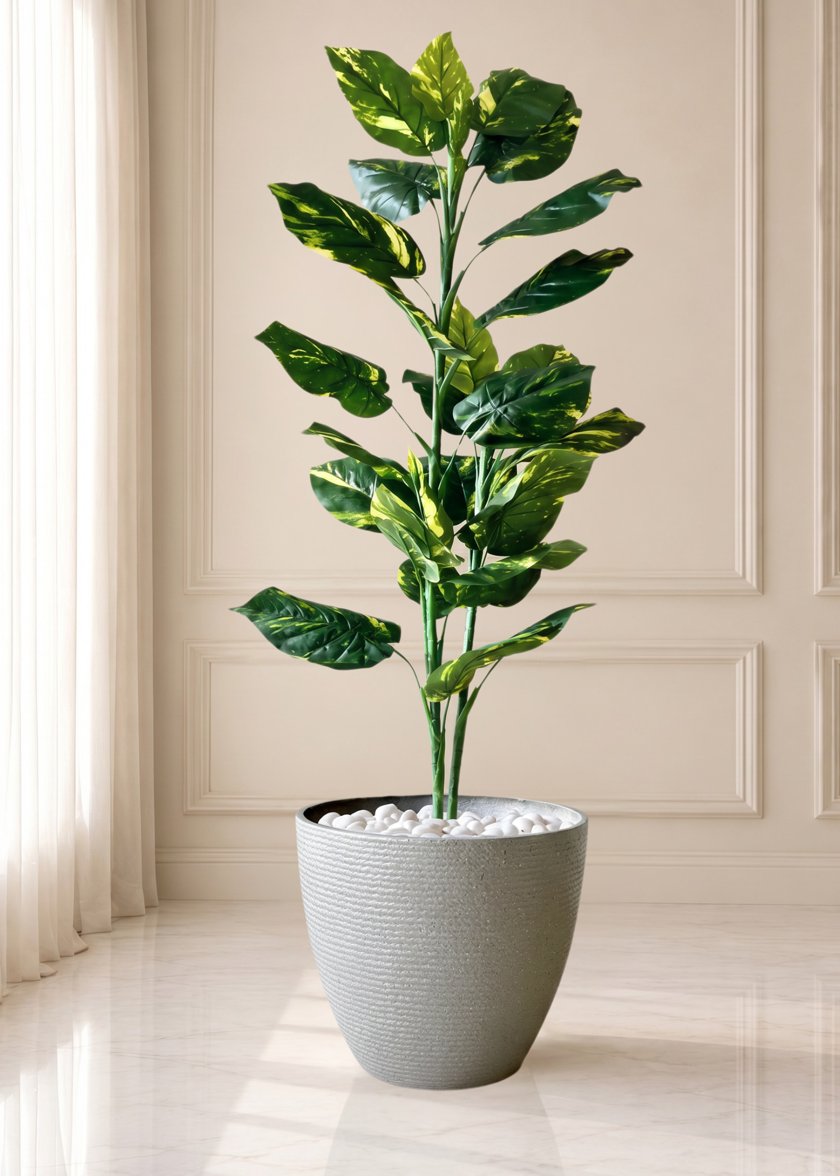 Taper Planters - Light Grey