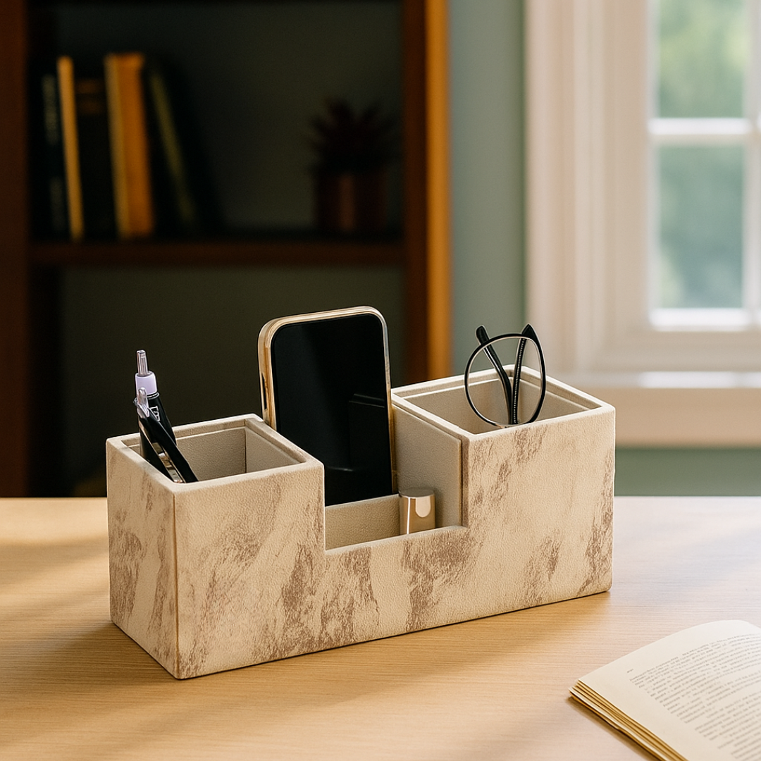 Indo Latte Desk Organizer