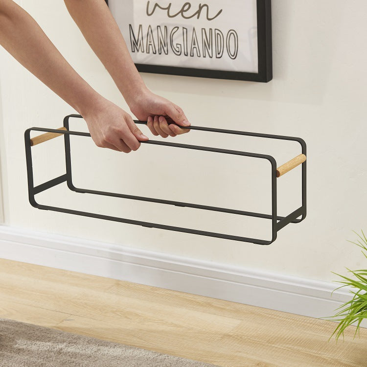 Stackable Shoe Rack - Black