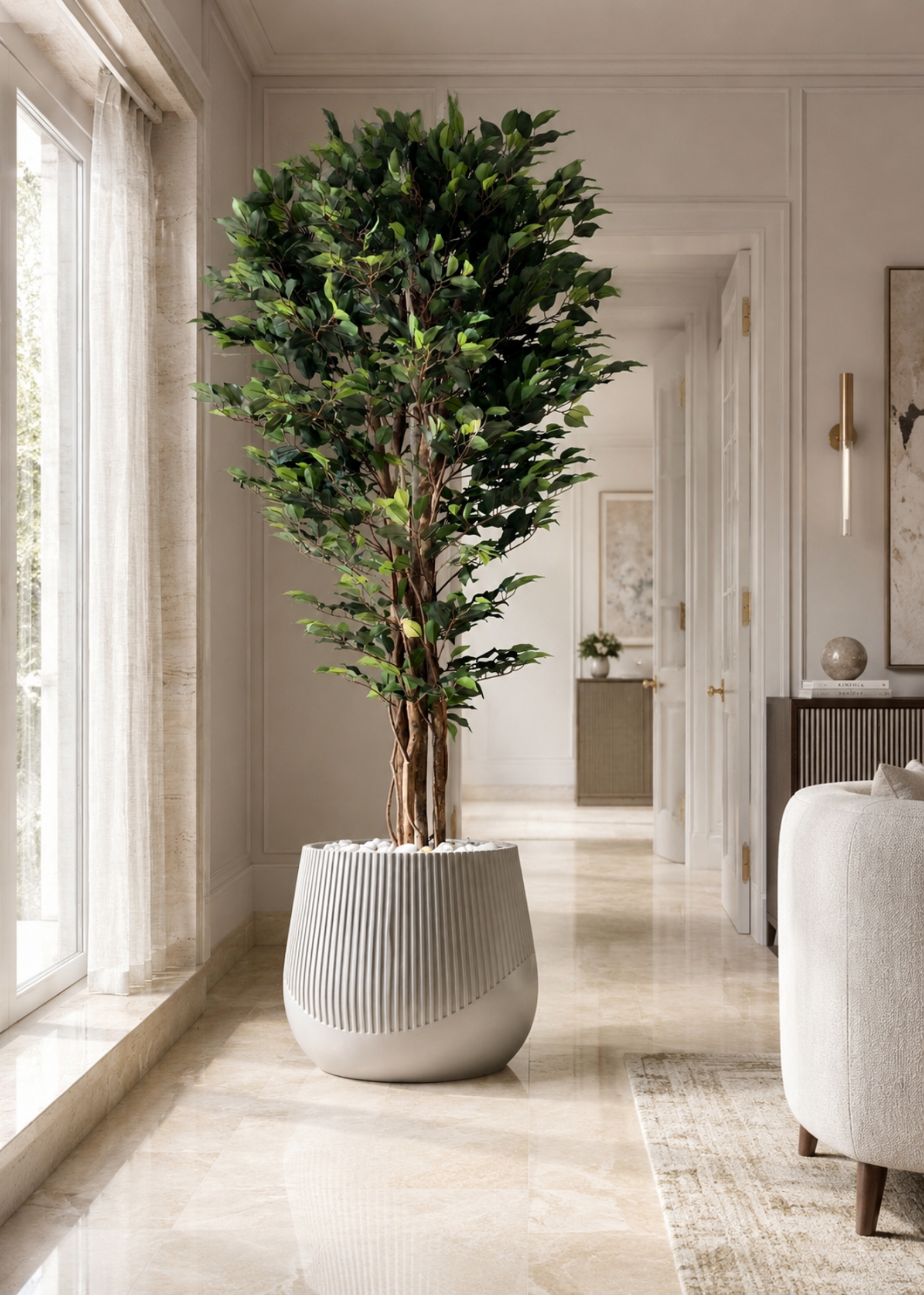 Cassan Planters - Light Grey