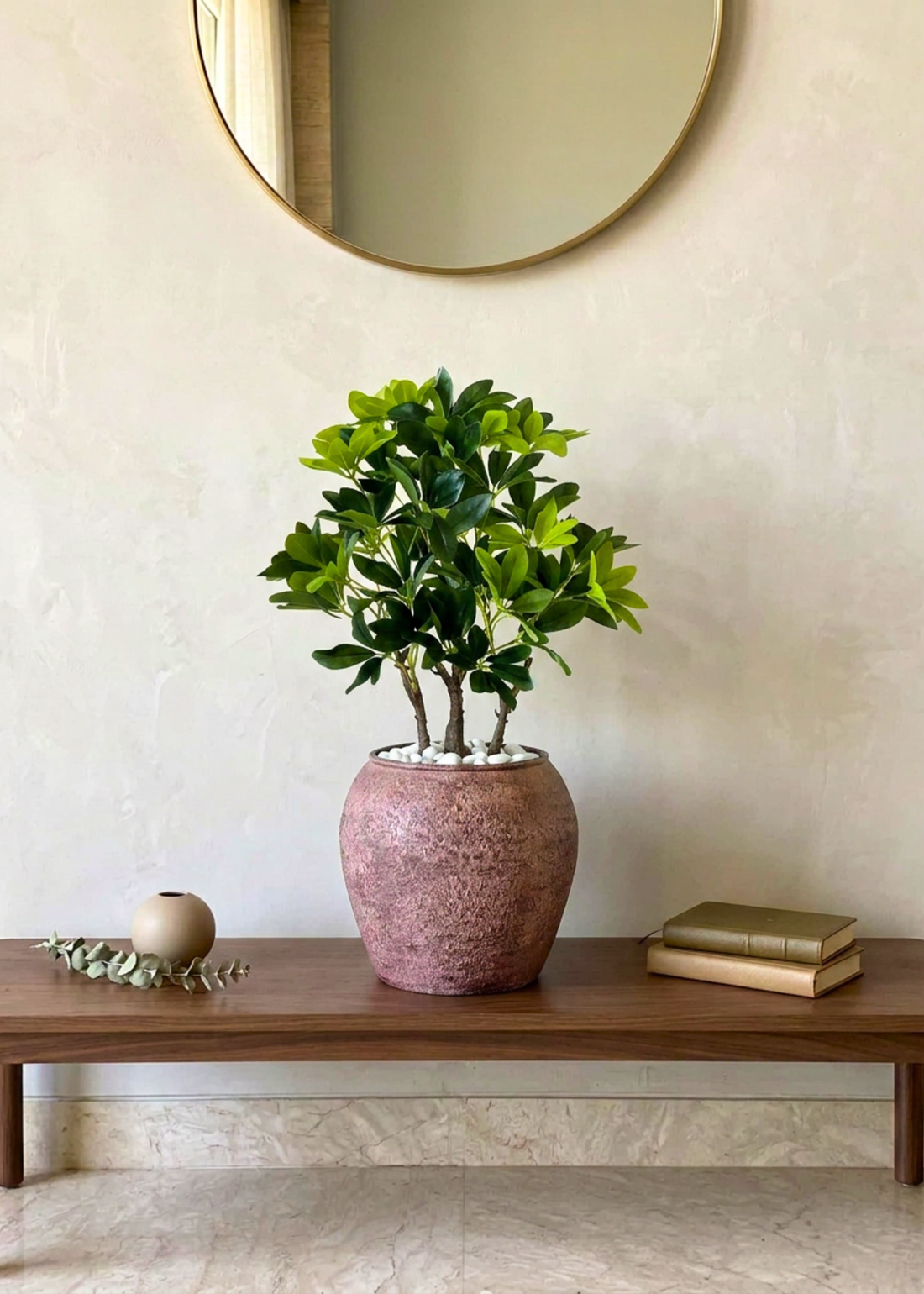 Artificial Schefflera Bonsai - 2 Feet