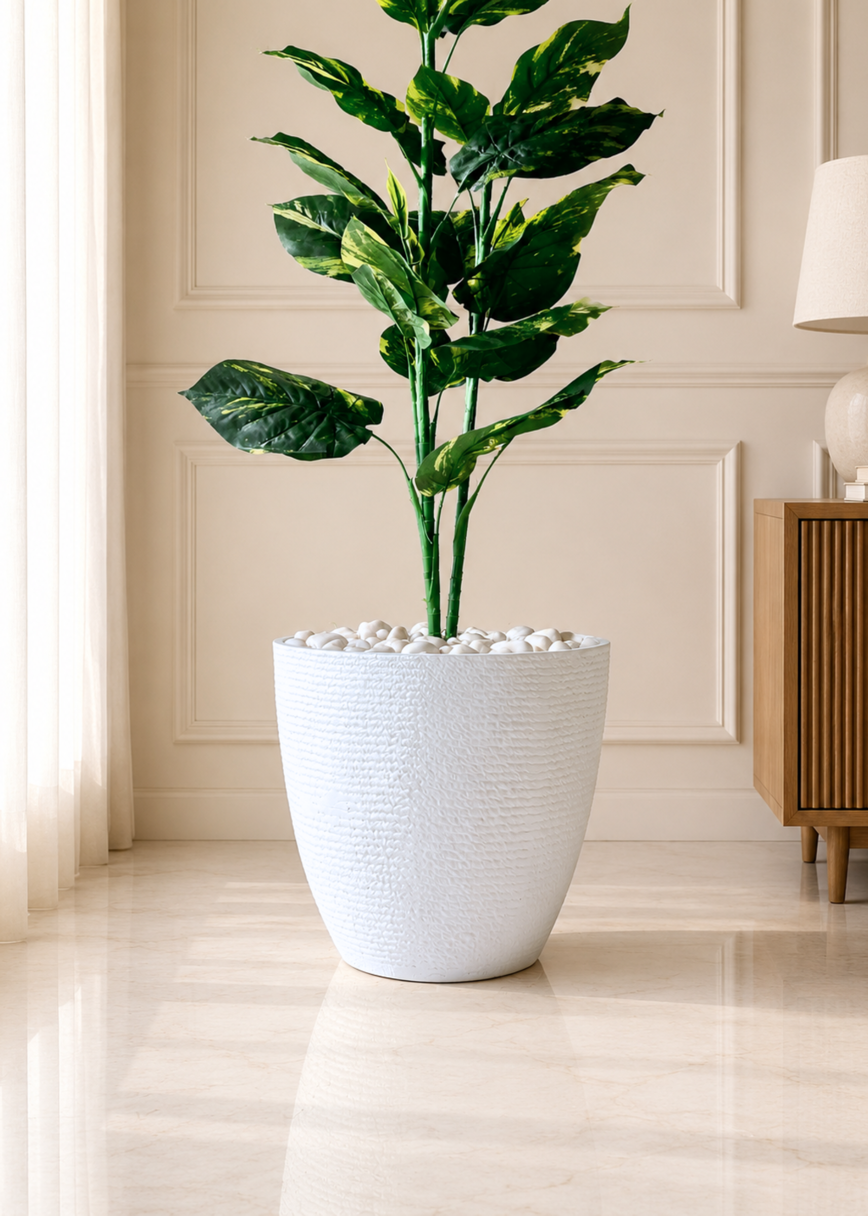 Taper Planters - White