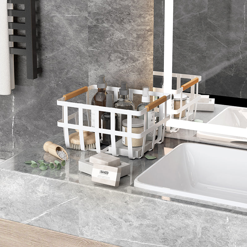 White Storage Basket