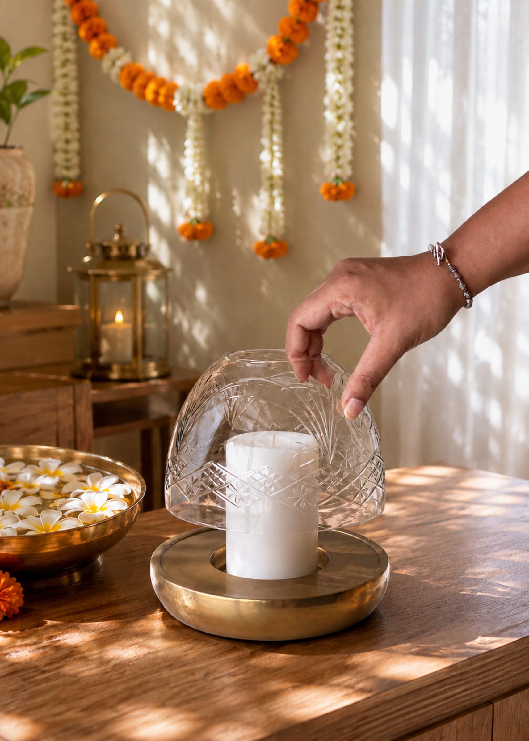 Orelia Candle Holder - Medium