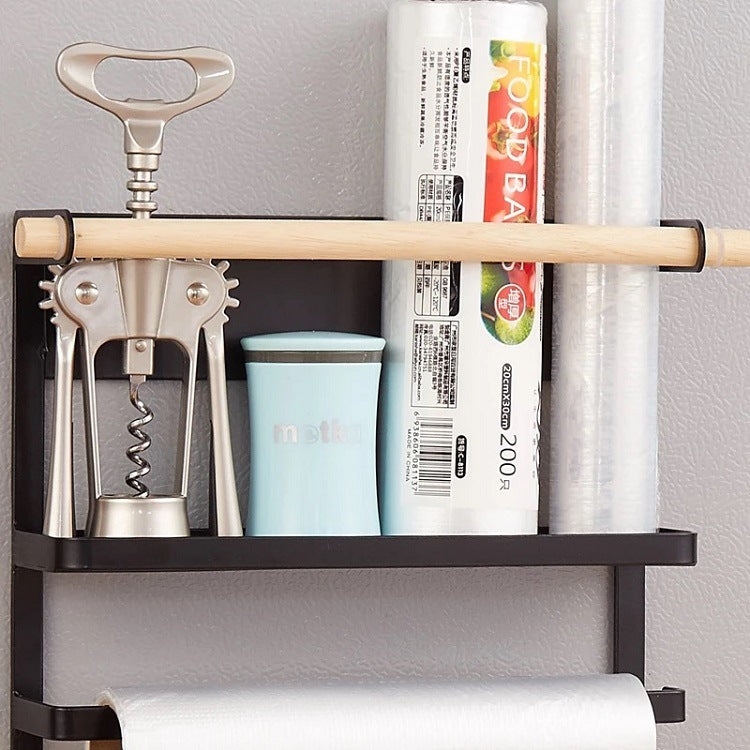 Single Shelf Magnetic Organizer - Black