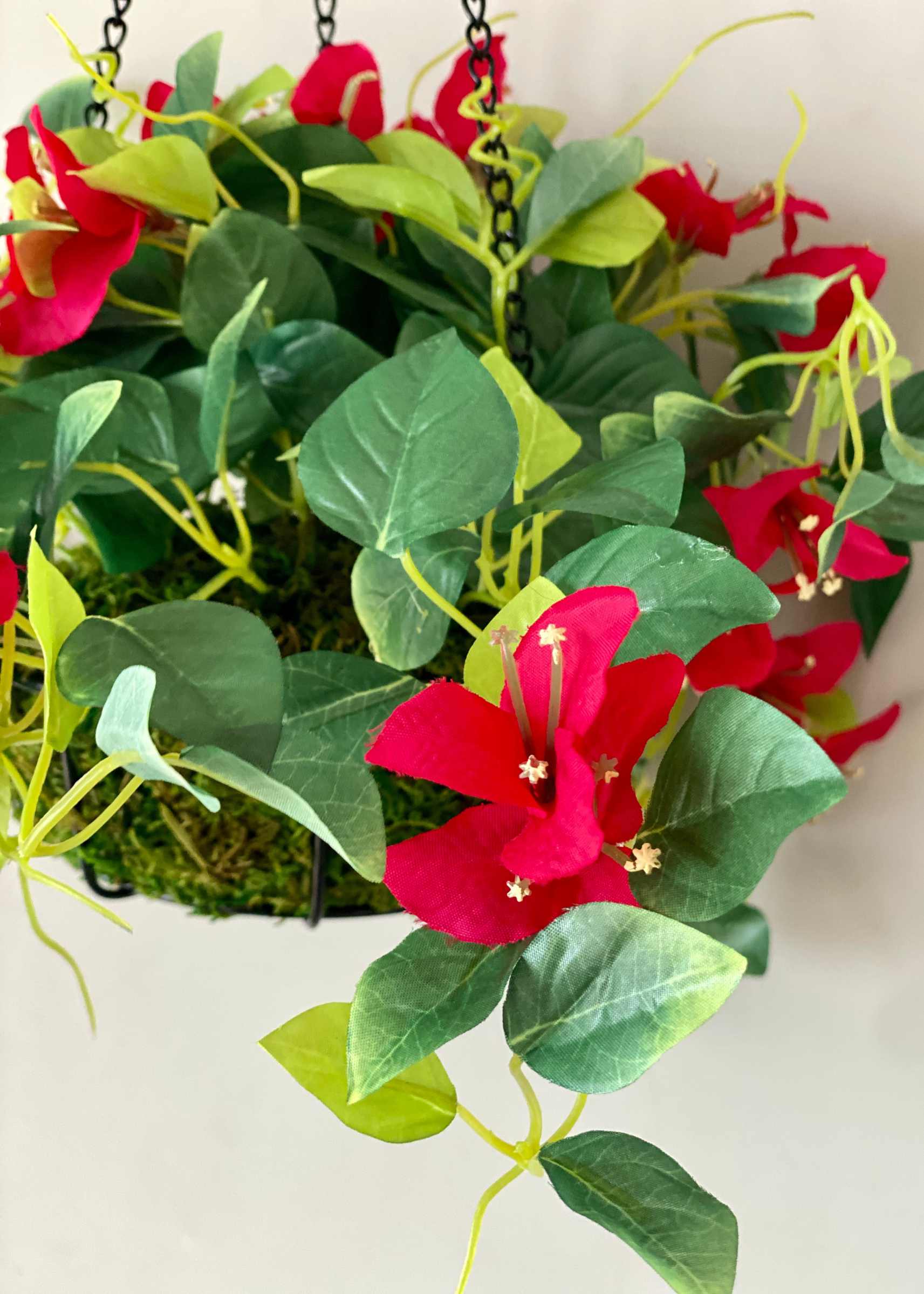 Artificial Trailing Bougainvillea Hanging - 1.7 Feet