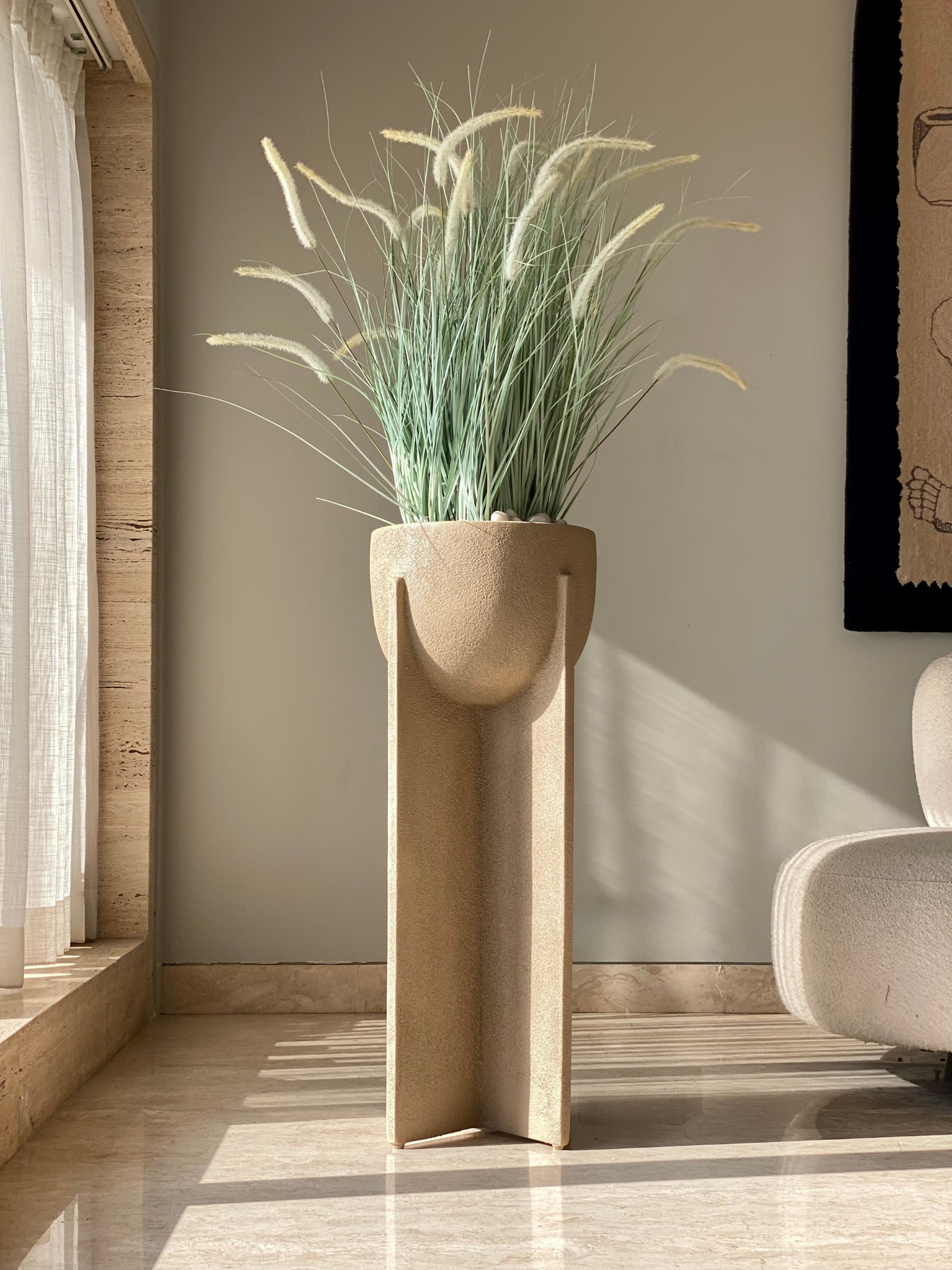 Arcadia Planters - Beige