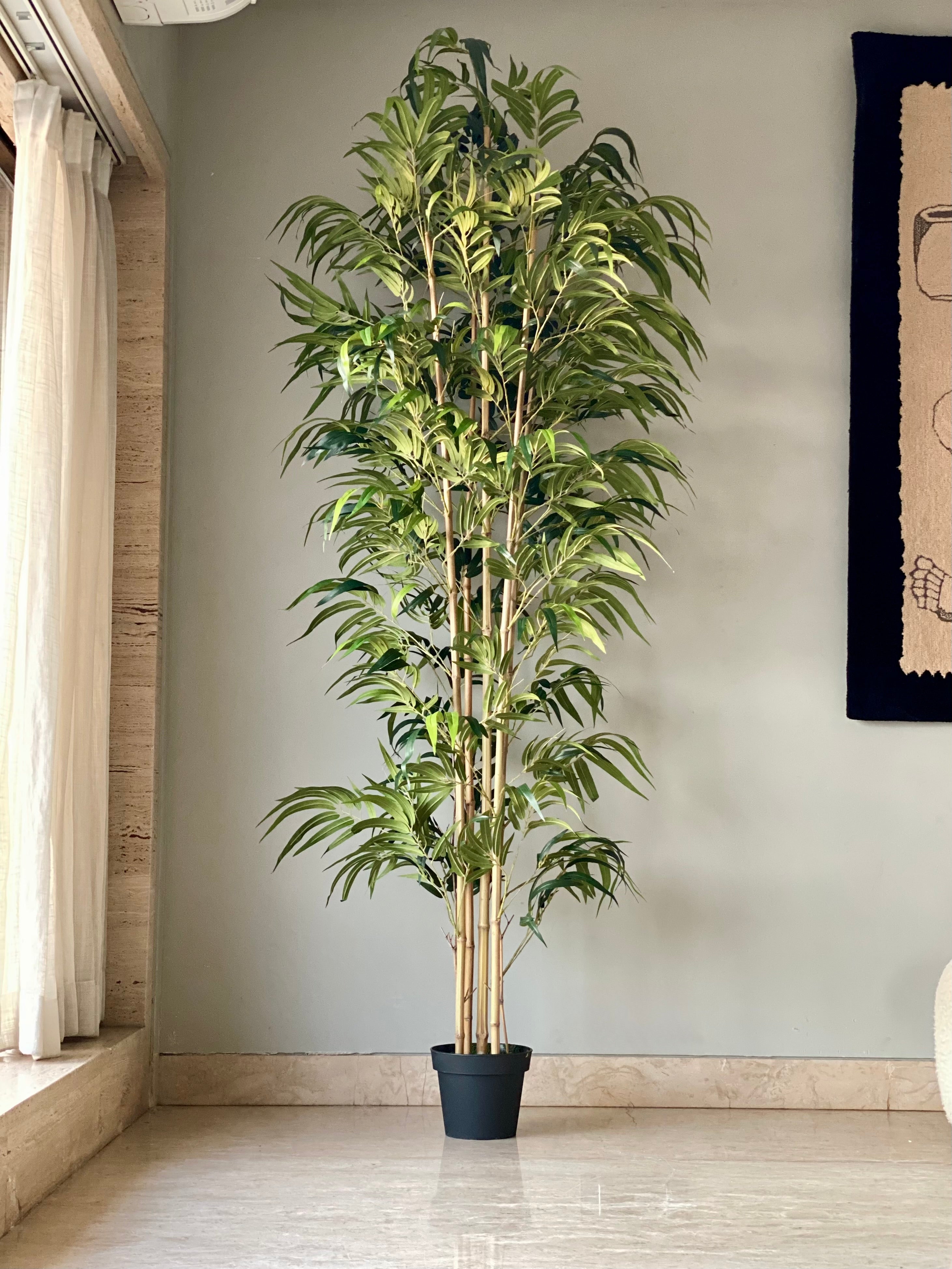 Artificial Lush Bamboo Plant - 7 Feet