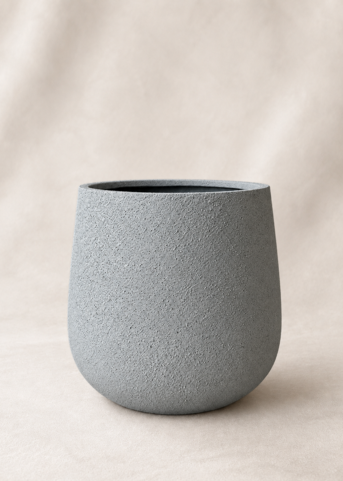 Noa Round Planters - Light Grey