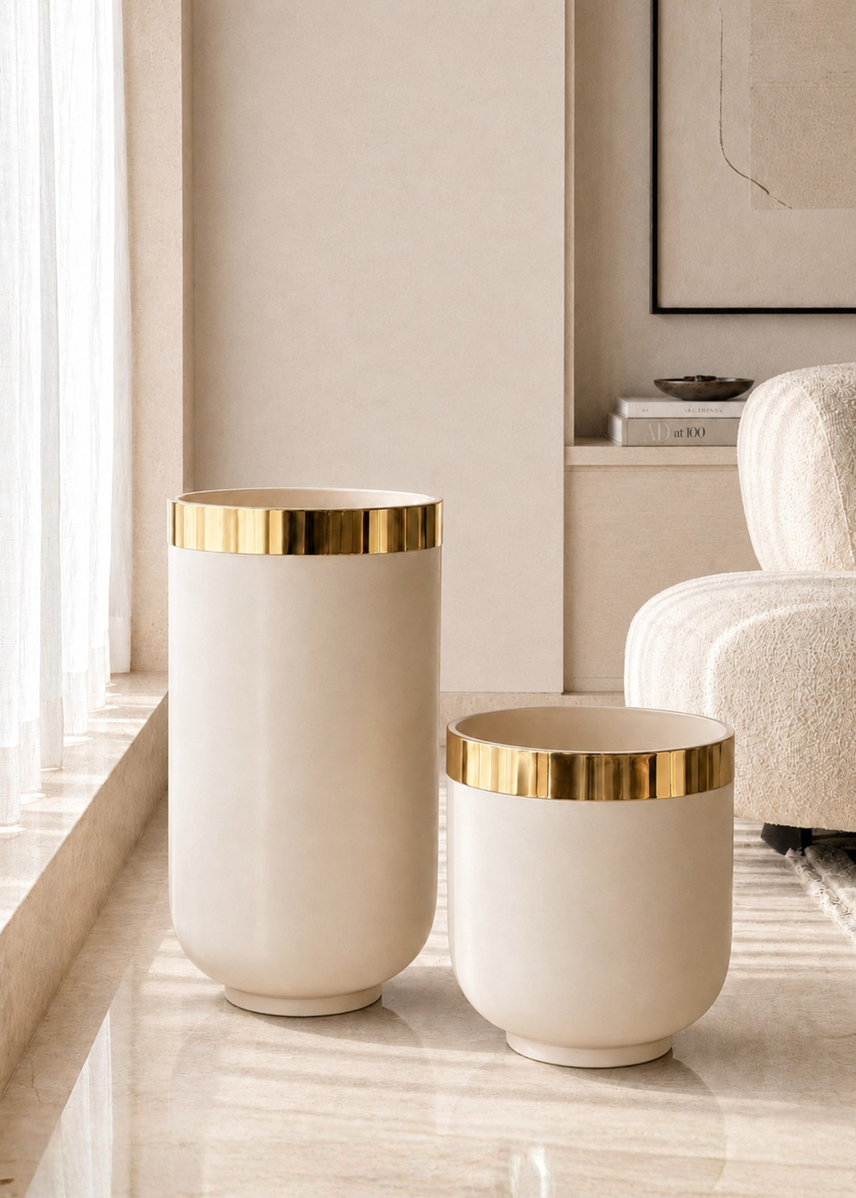 Minsk Planters - Beige