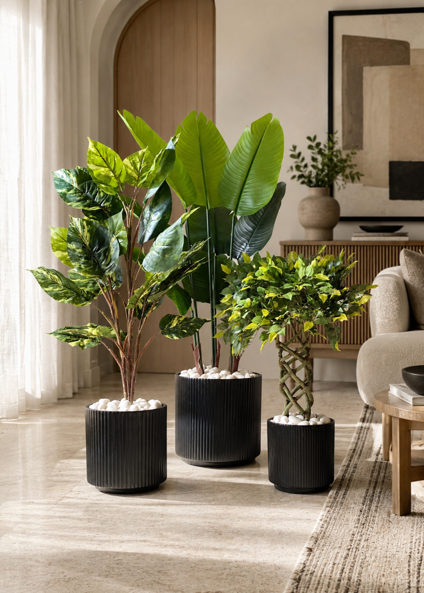 Linear Planters - Black