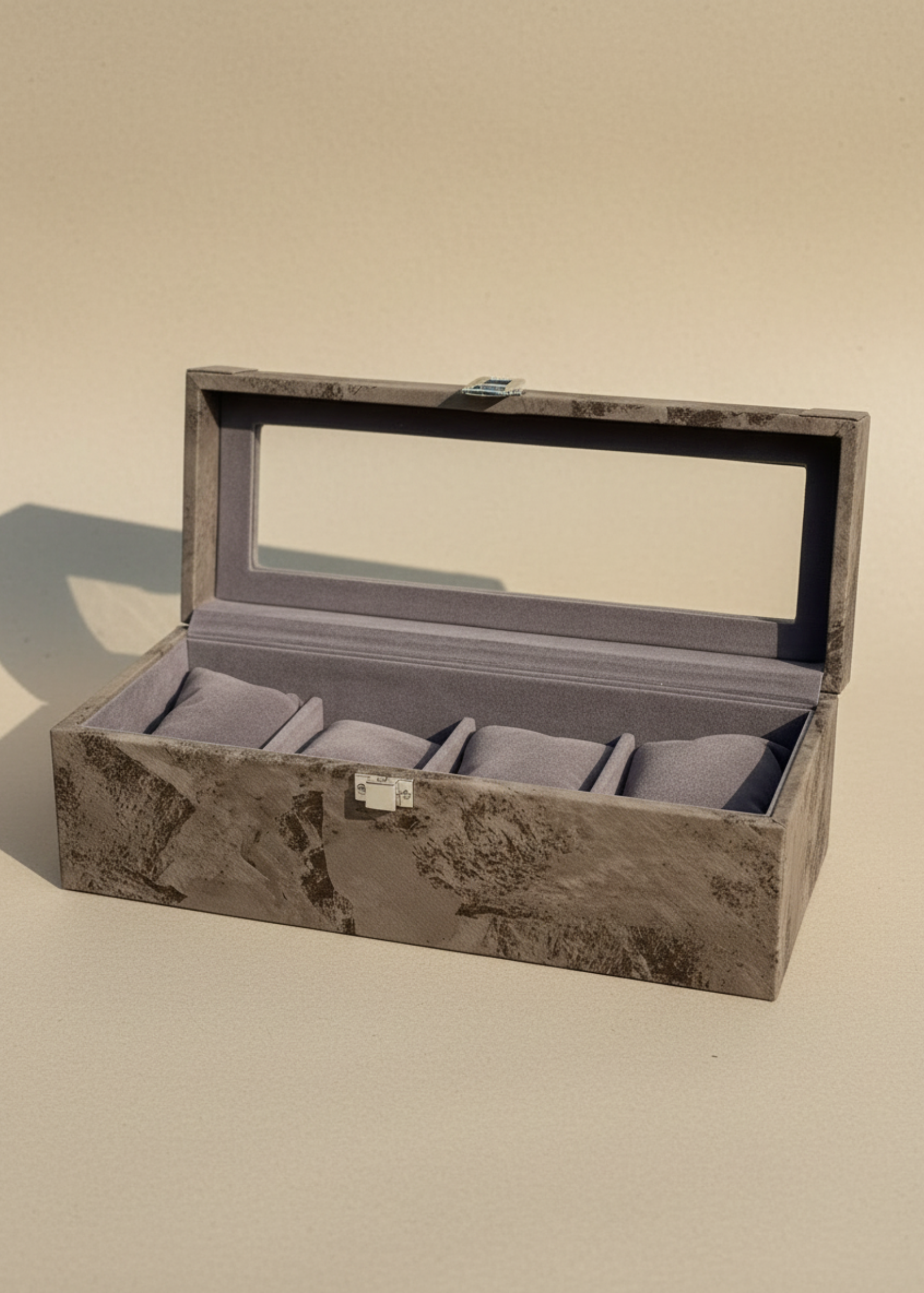 Indo Mocha Watch Box - 4 Slots