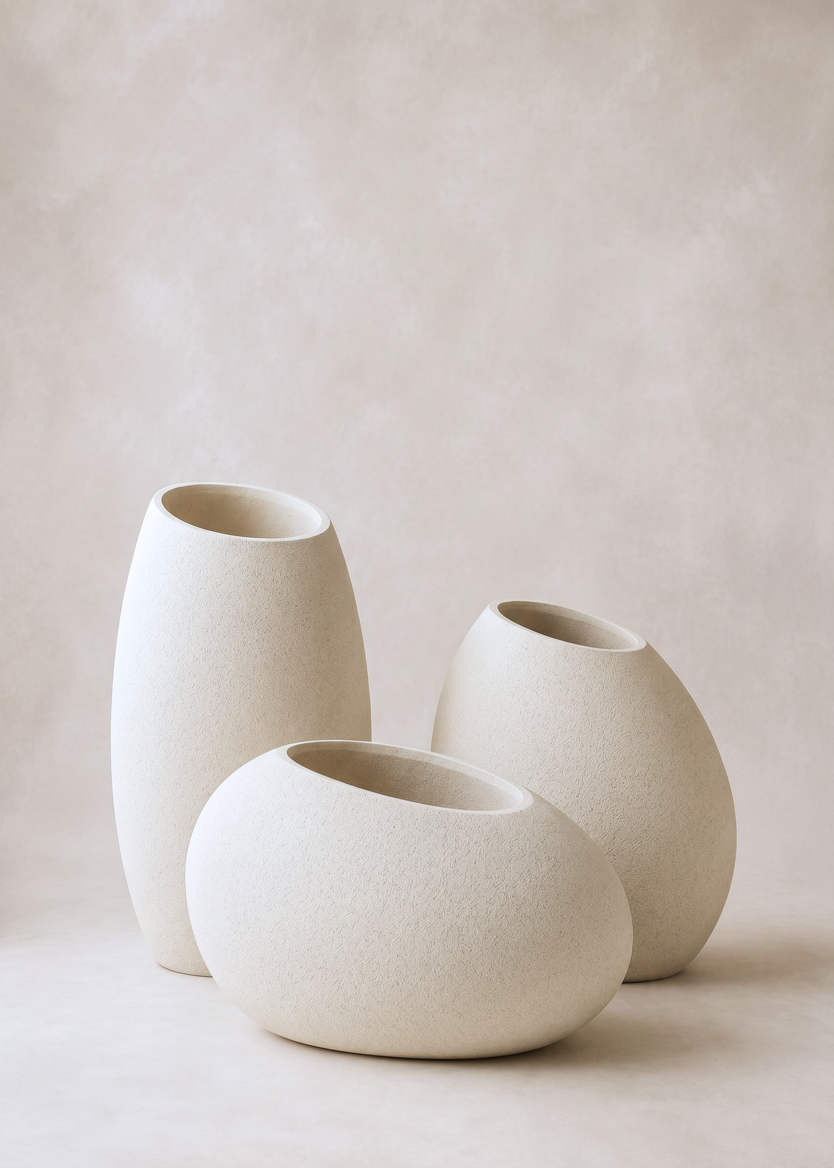 Acropolis Planter - Ivory
