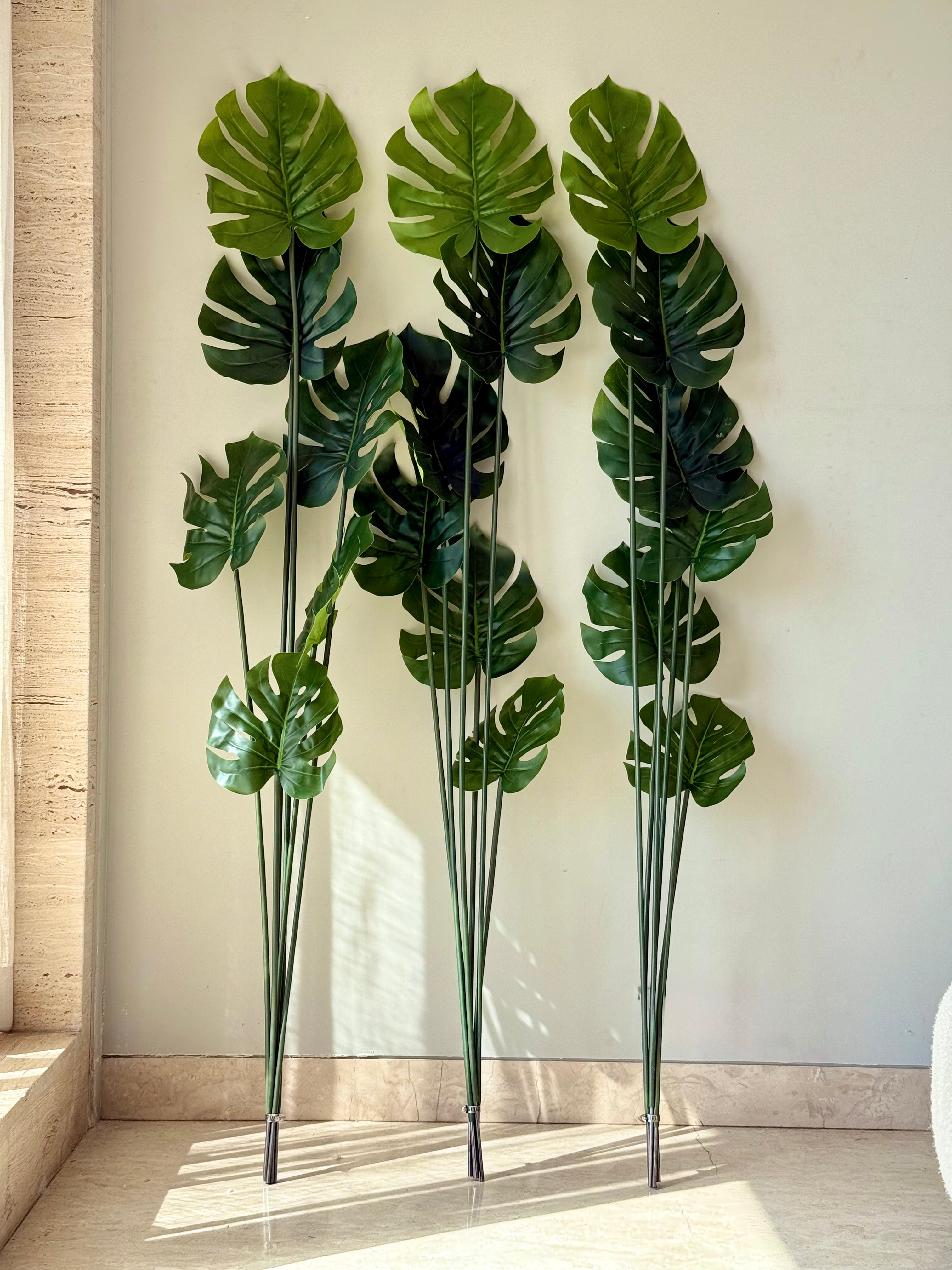 Artificial Lush Monstera Plant - 6 Feet