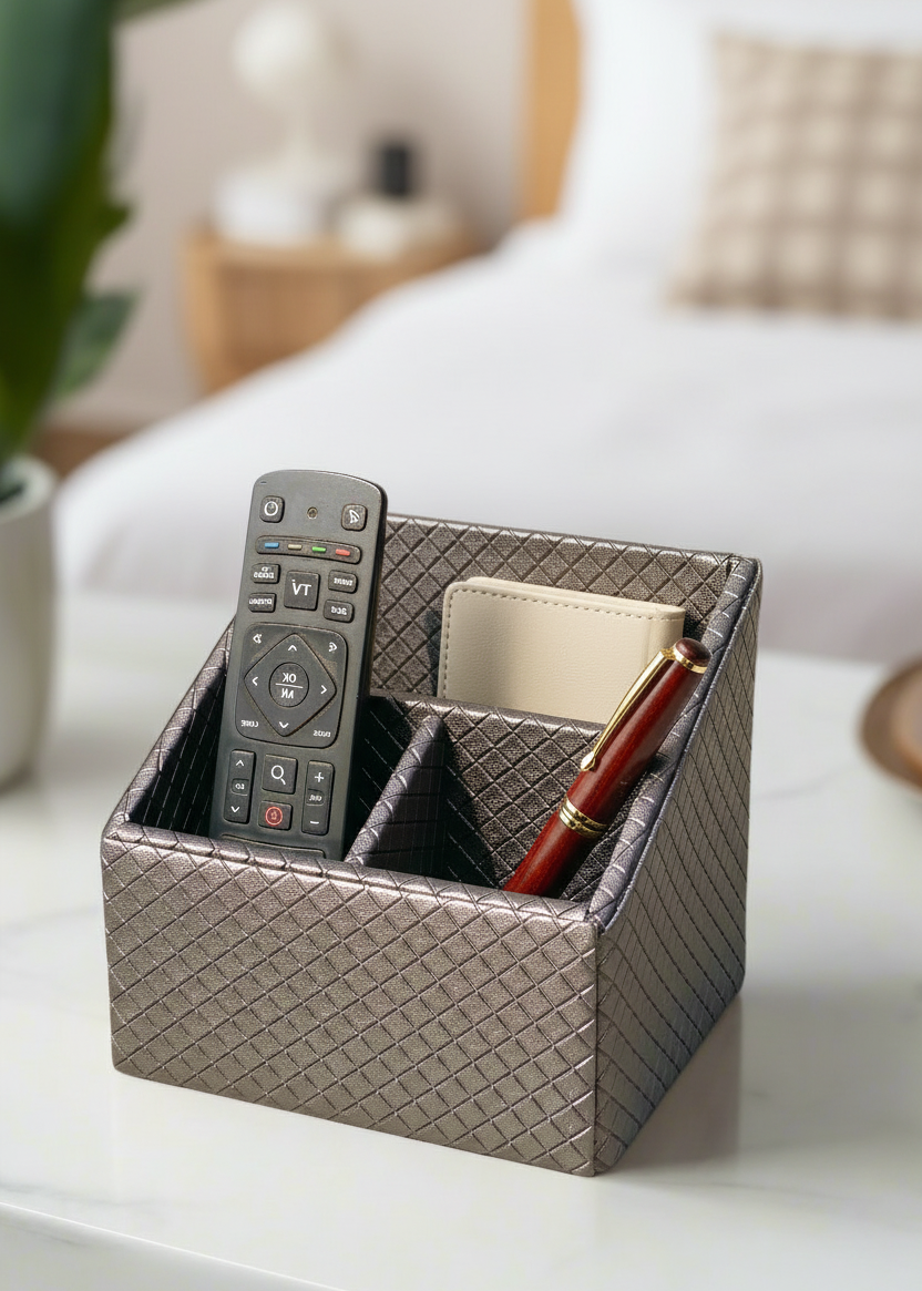 Braided Remote Holder Grey