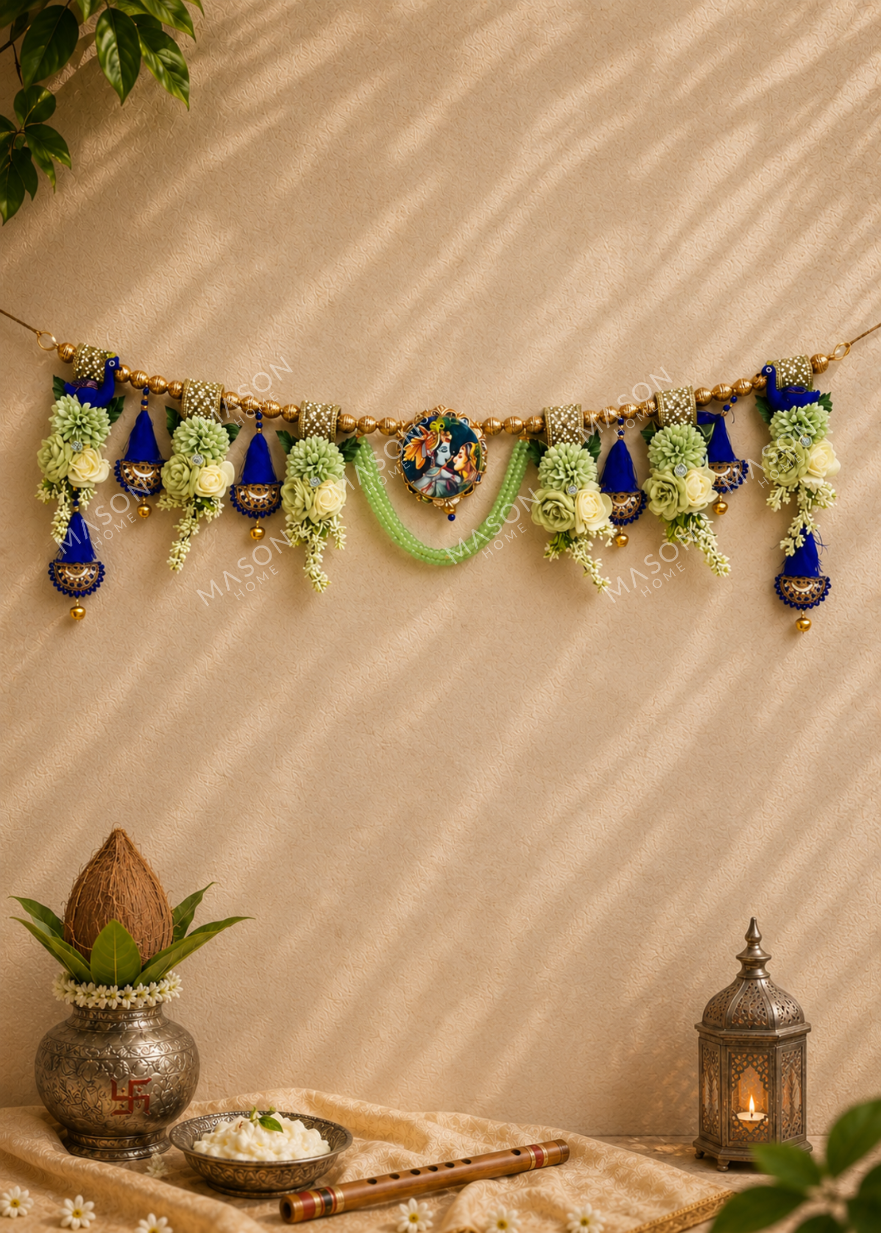 Festive Vrindavan Bloom Toran