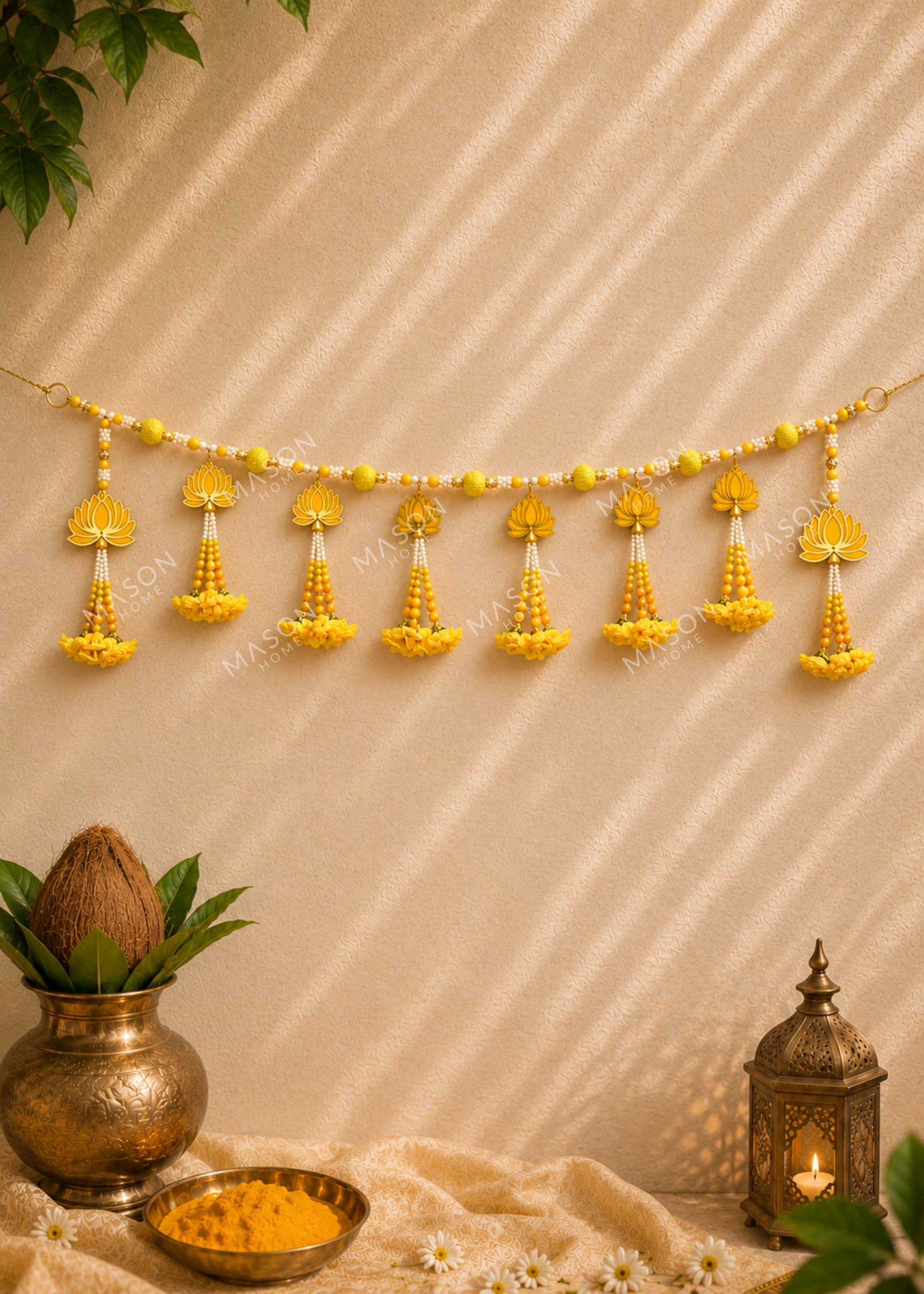 Yellow Bloom Festive Toran