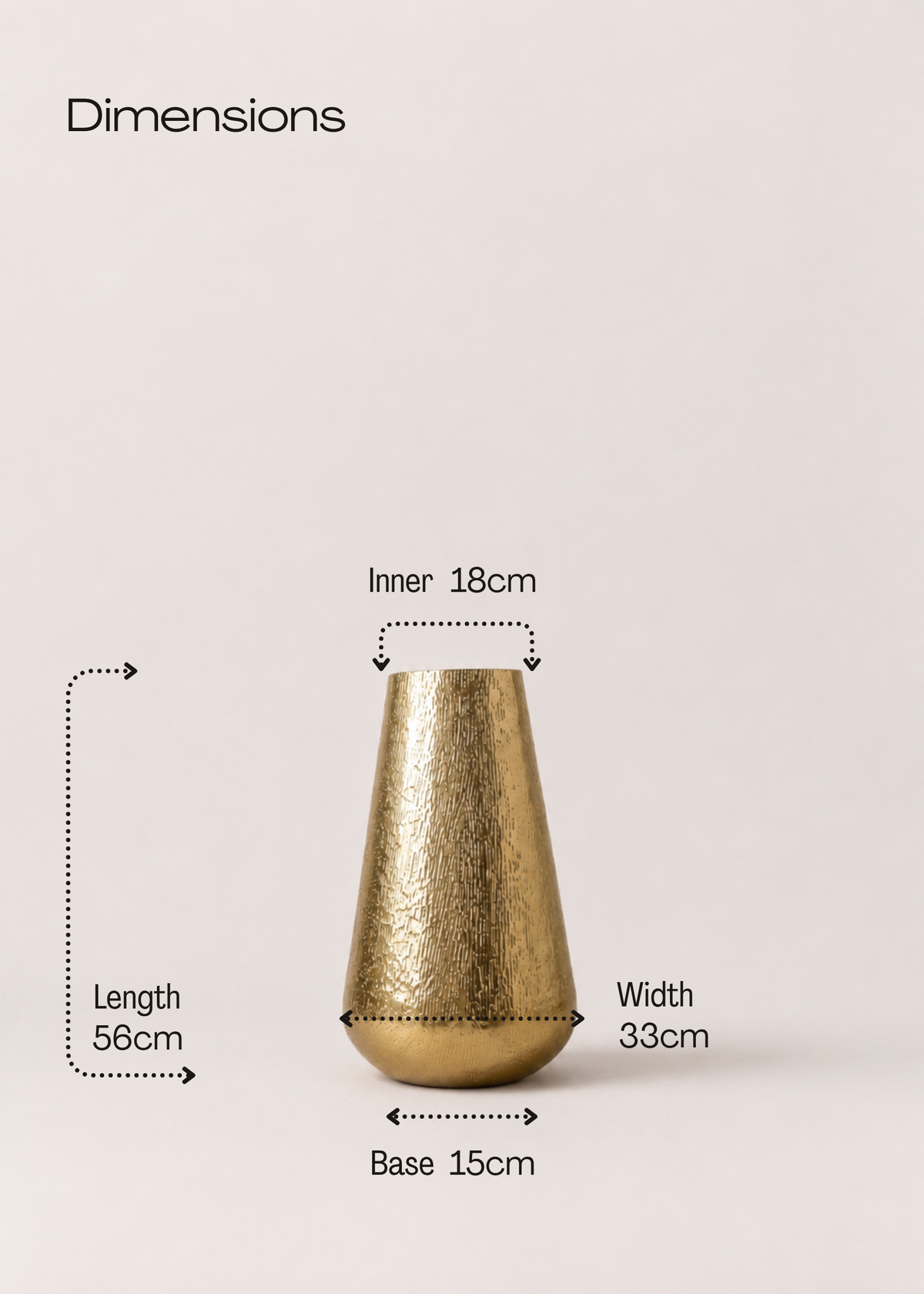 Babylon Planter - Gold