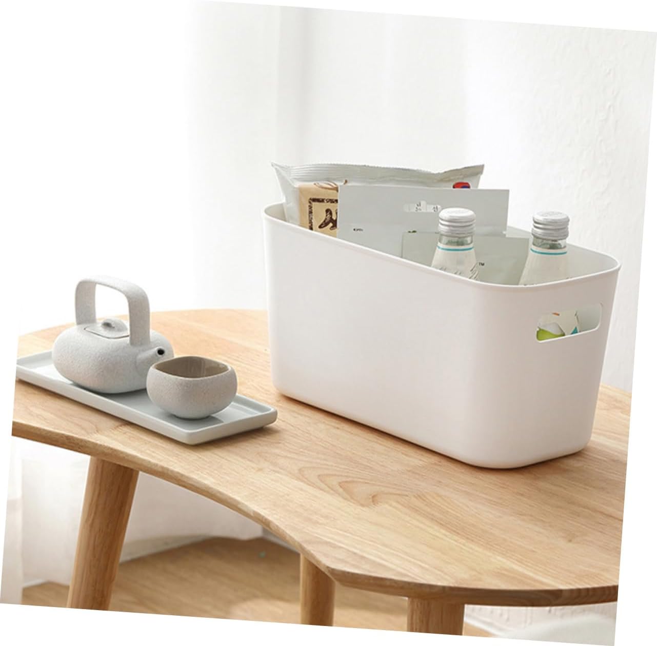 Narrow Storage Basket (Set Of 2)