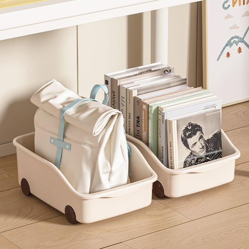 Multi-purpose basket with wheels short type (Set of 2)