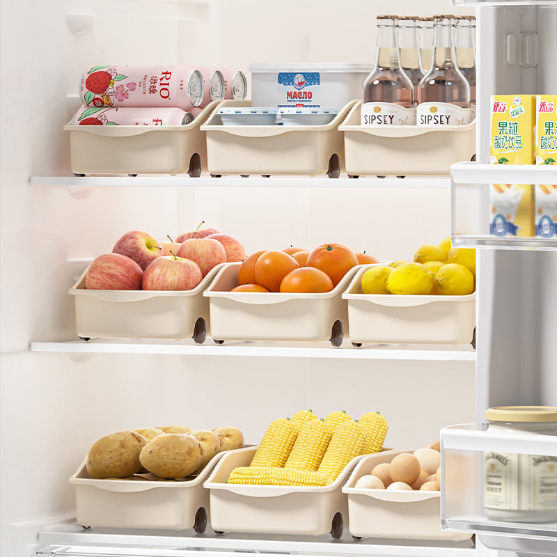 Multi-purpose basket with wheels short type (Set of 2)