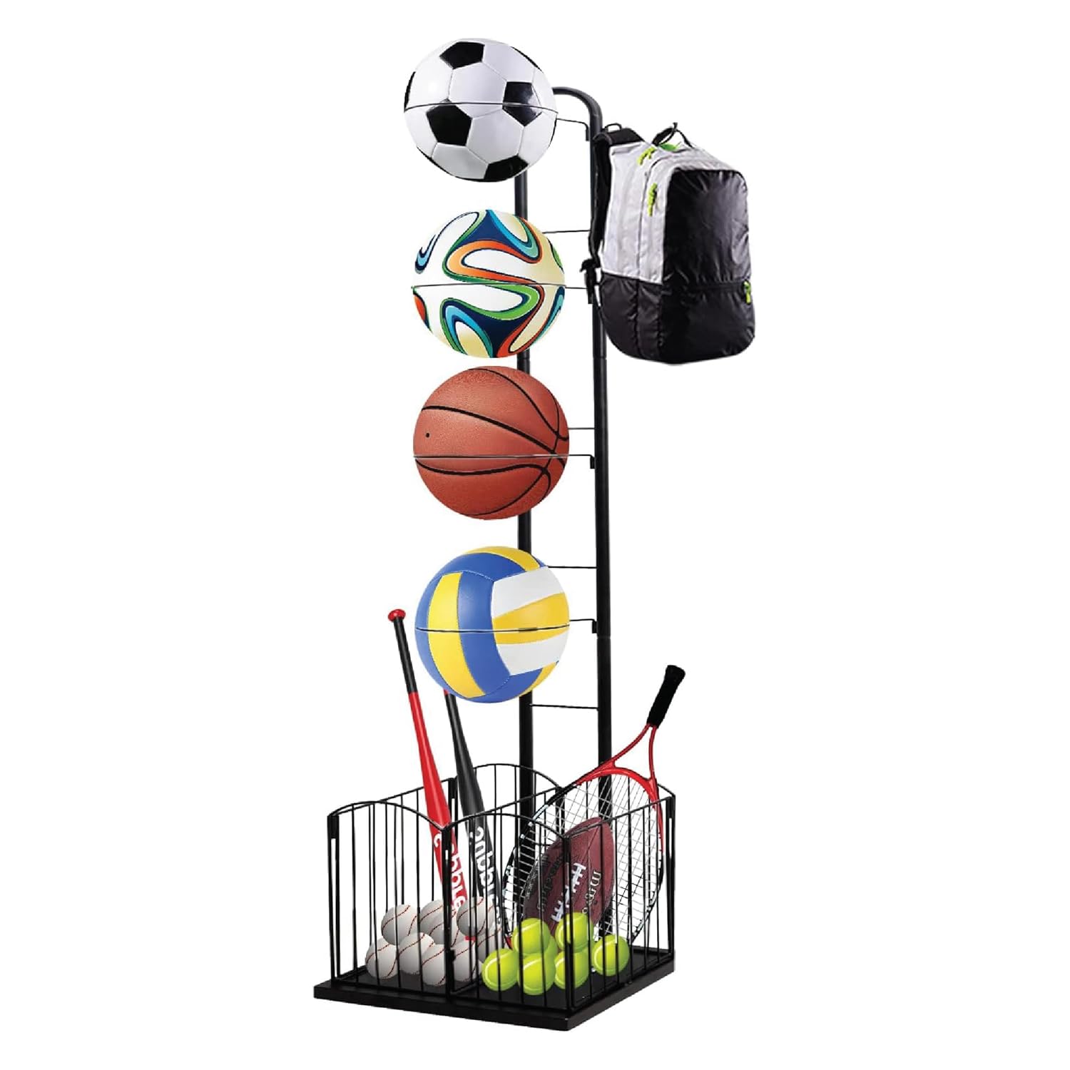 Sports Ball & Equipments Organizer