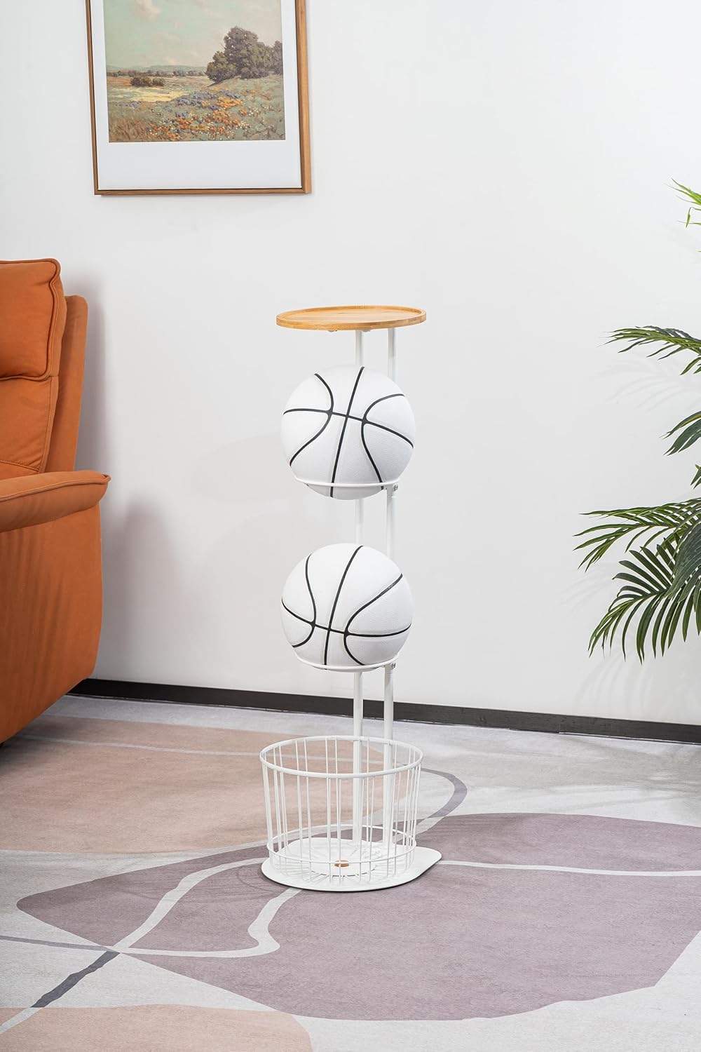 Stylish Sports Equipment Storage Rack