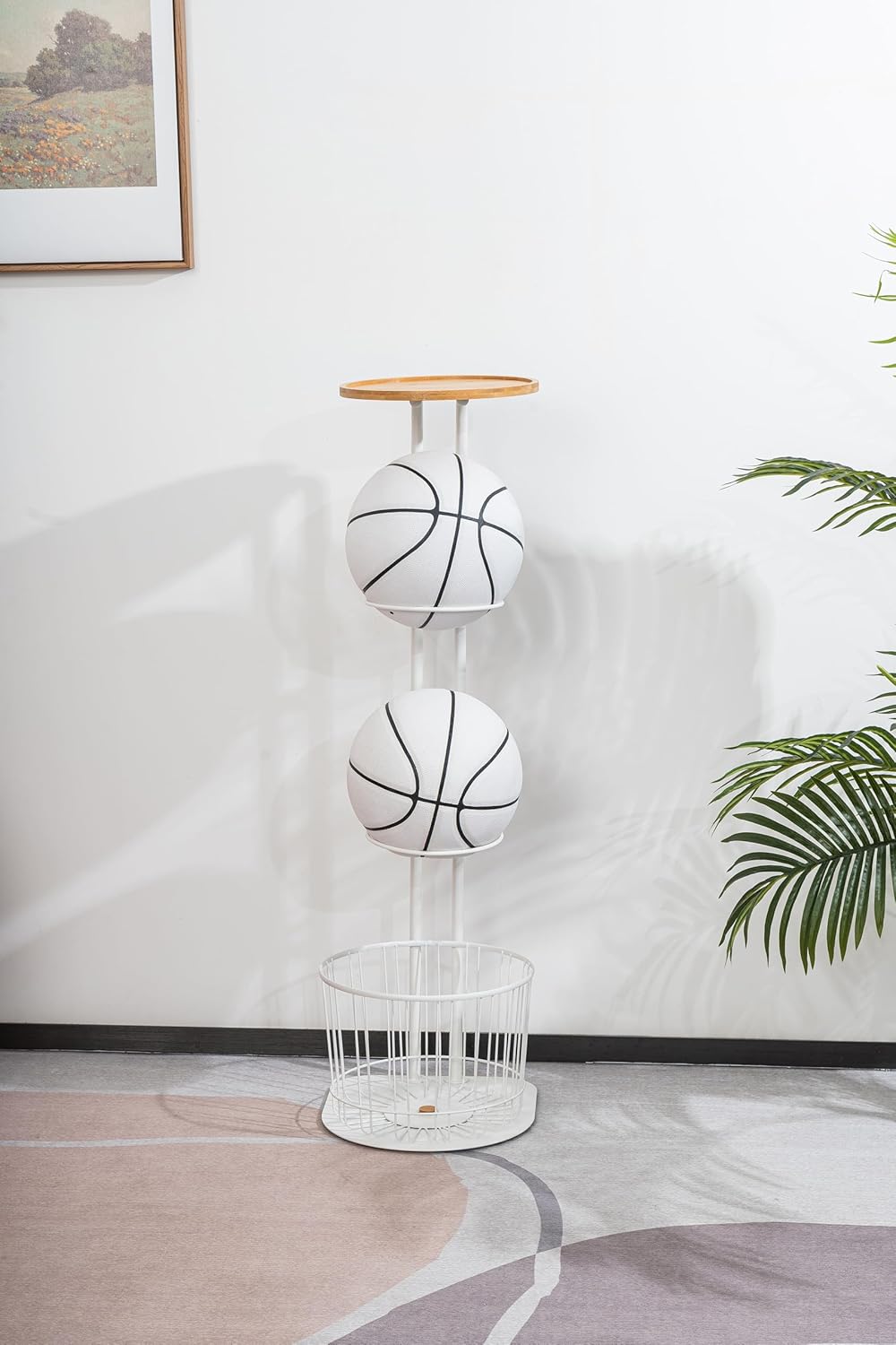 Stylish Sports Equipment Storage Rack