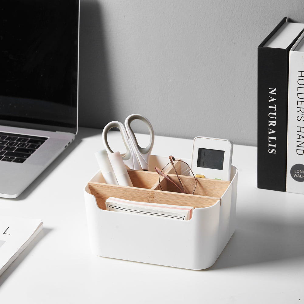 Multi-purpose Desk Organizer - White