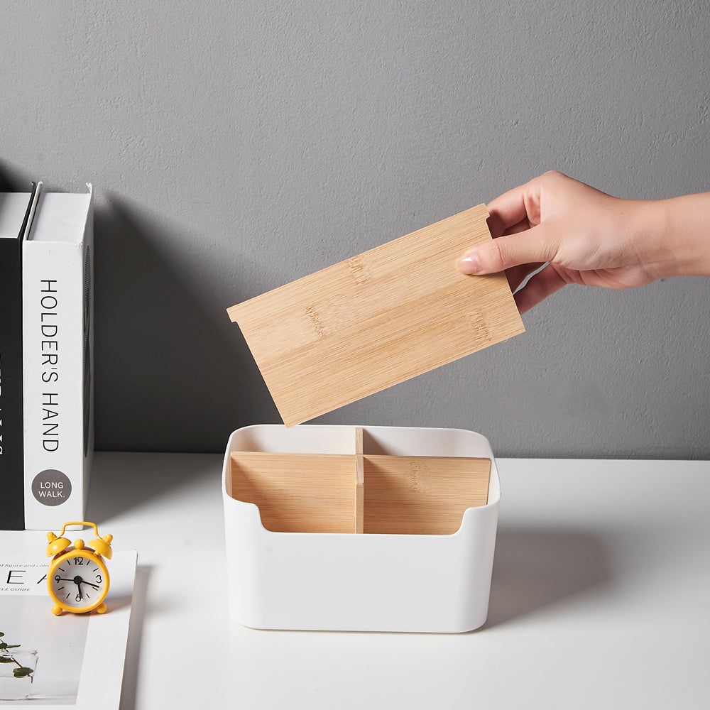 Multi-purpose Desk Organizer - White