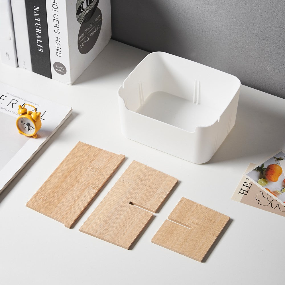 Multi-purpose Desk Organizer - White