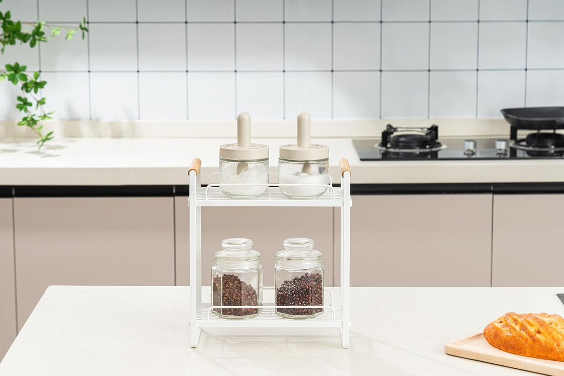 2-Tier Countertop Organizer Rack