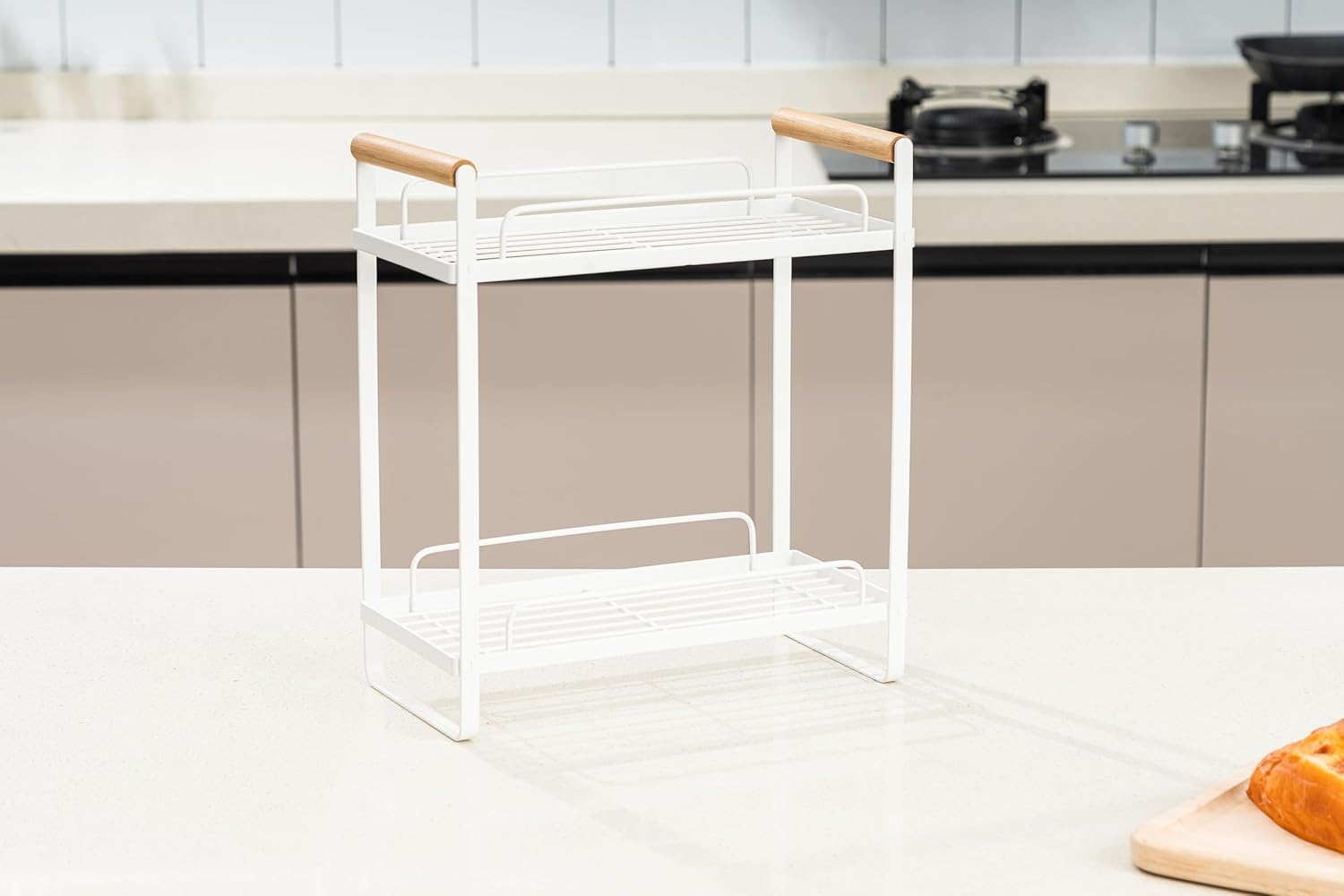 2-Tier Countertop Organizer Rack