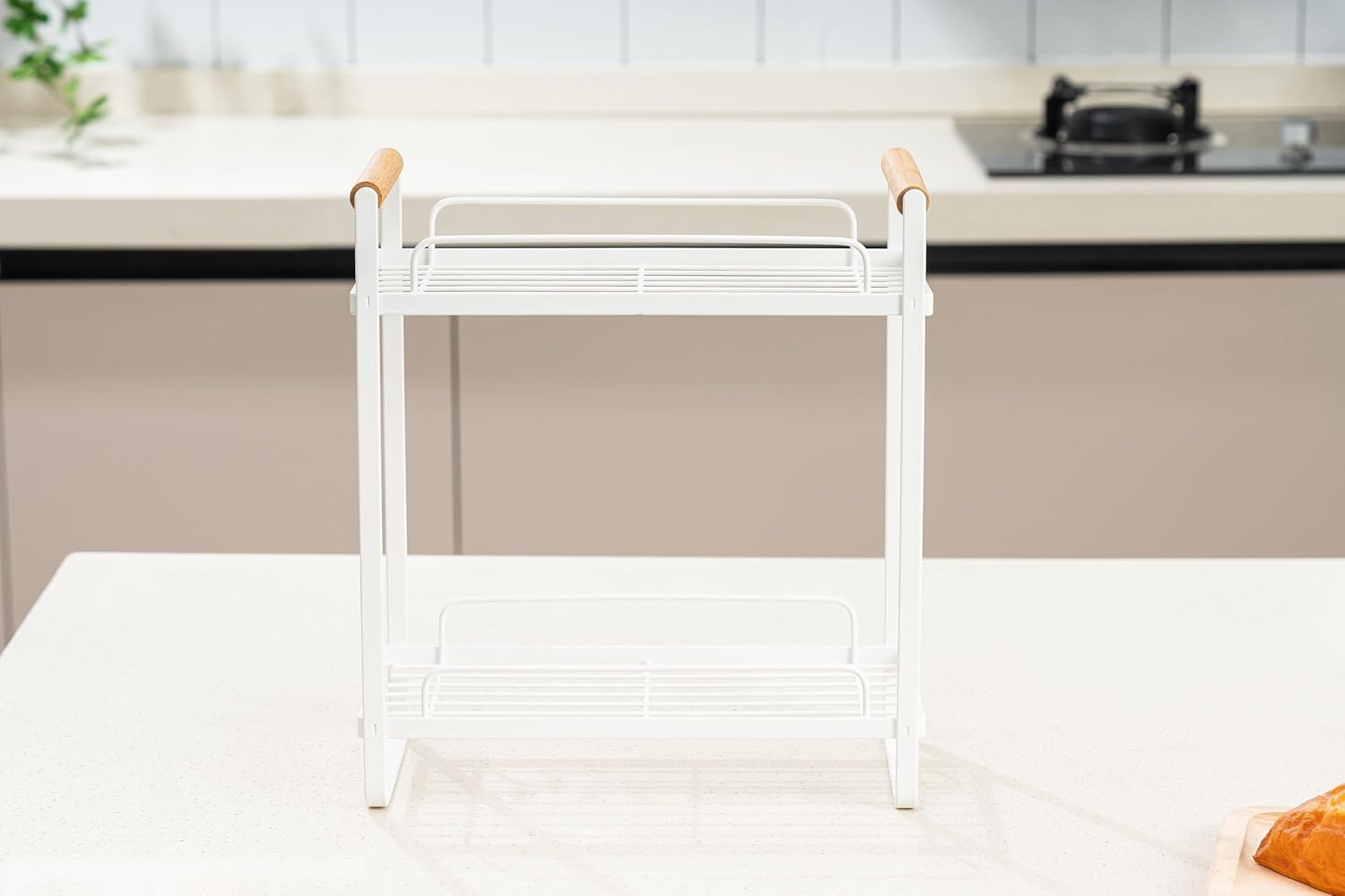 2-Tier Countertop Organizer Rack
