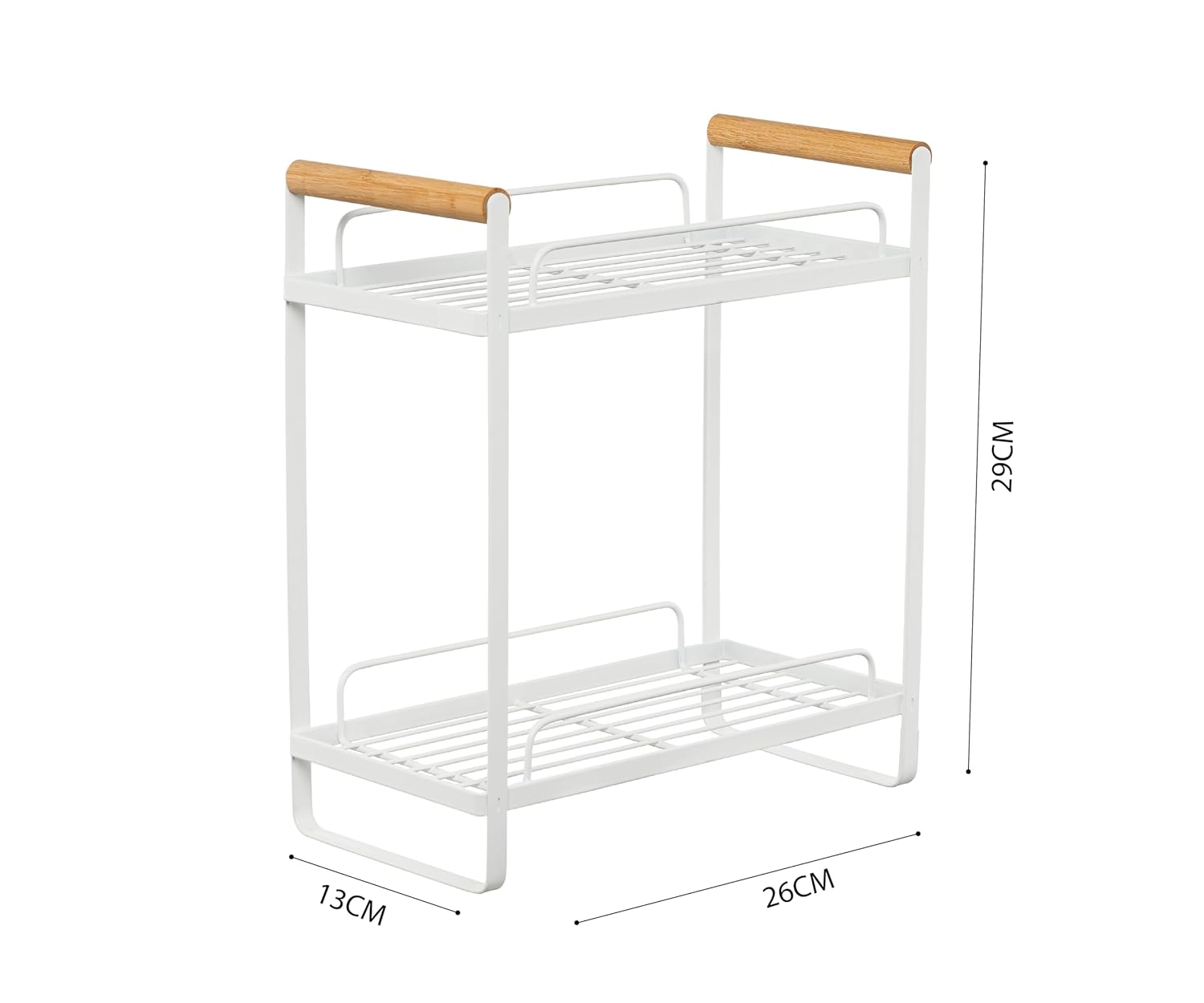 2-Tier Countertop Organizer Rack