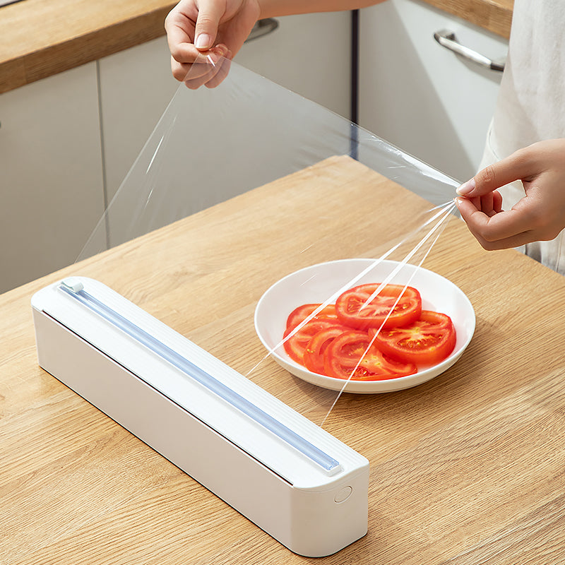 Plastic Wrap Dispenser  With Cutter