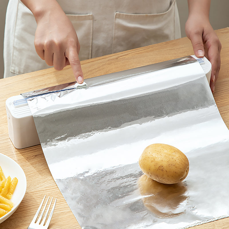 Plastic Wrap Dispenser  With Cutter