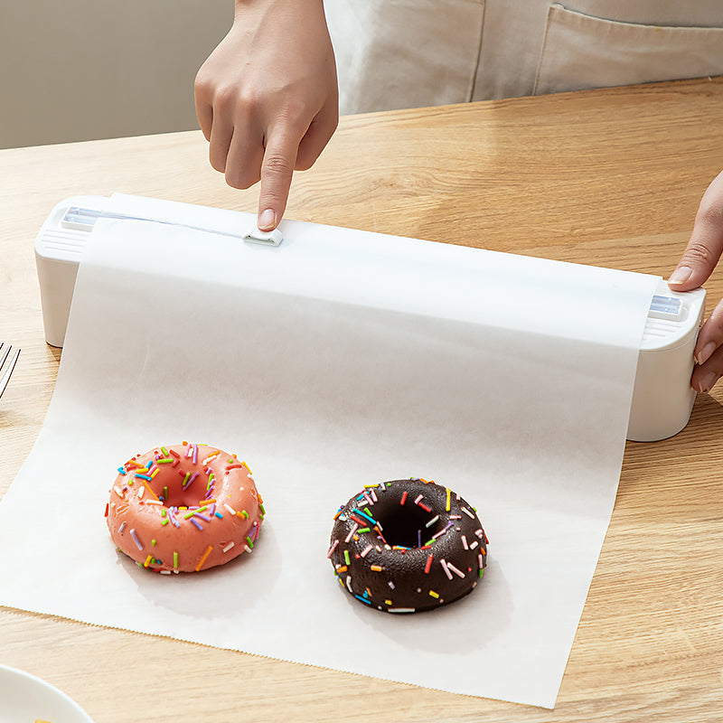 Plastic Wrap Dispenser  With Cutter