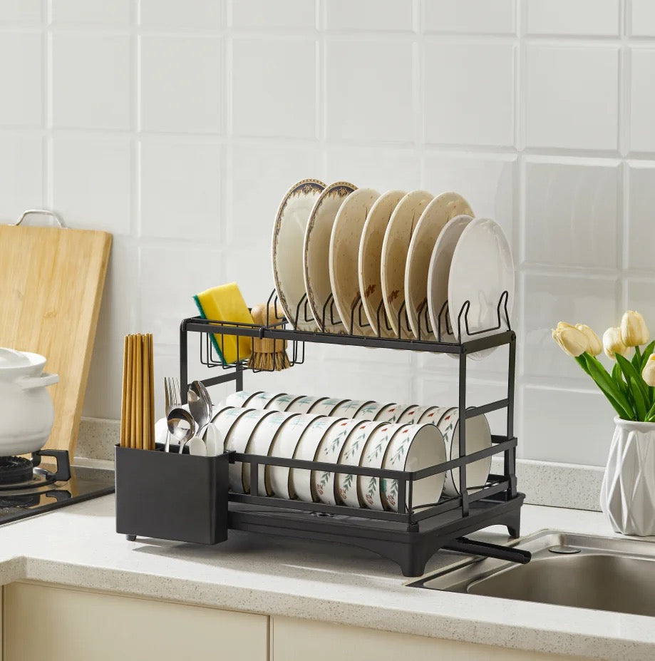 2-Tier Dish Rack