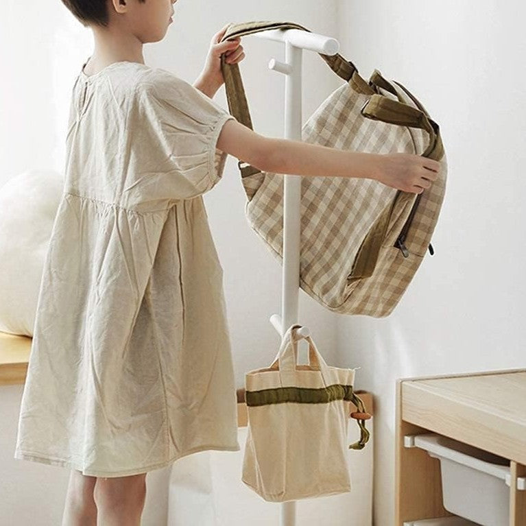Floor Standing Bag & Coat Rack