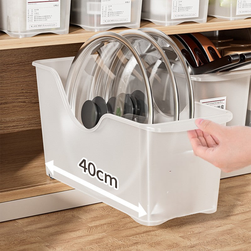 Multi-Role Storage Box With Wheels (Set of 3)