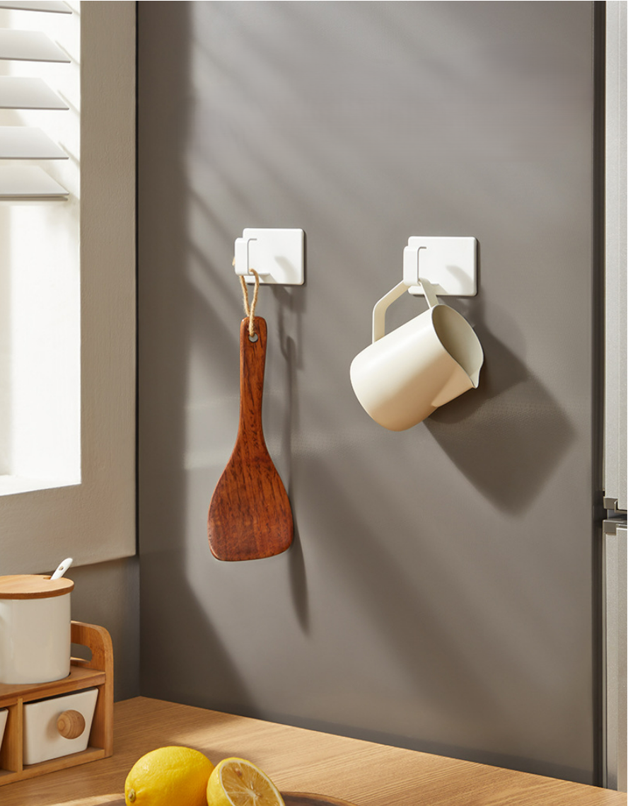 Magnetic Hooks (Set of 2) - White