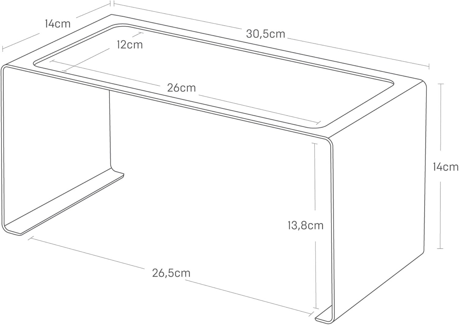 Table Riser Shelf