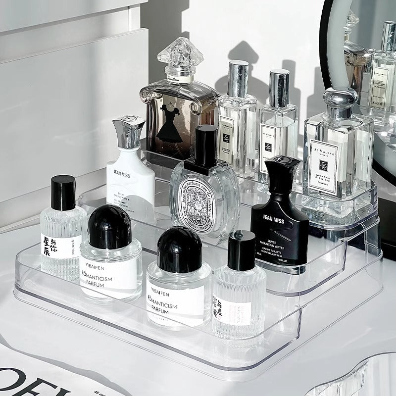 3-Tier Transparent Storage Rack