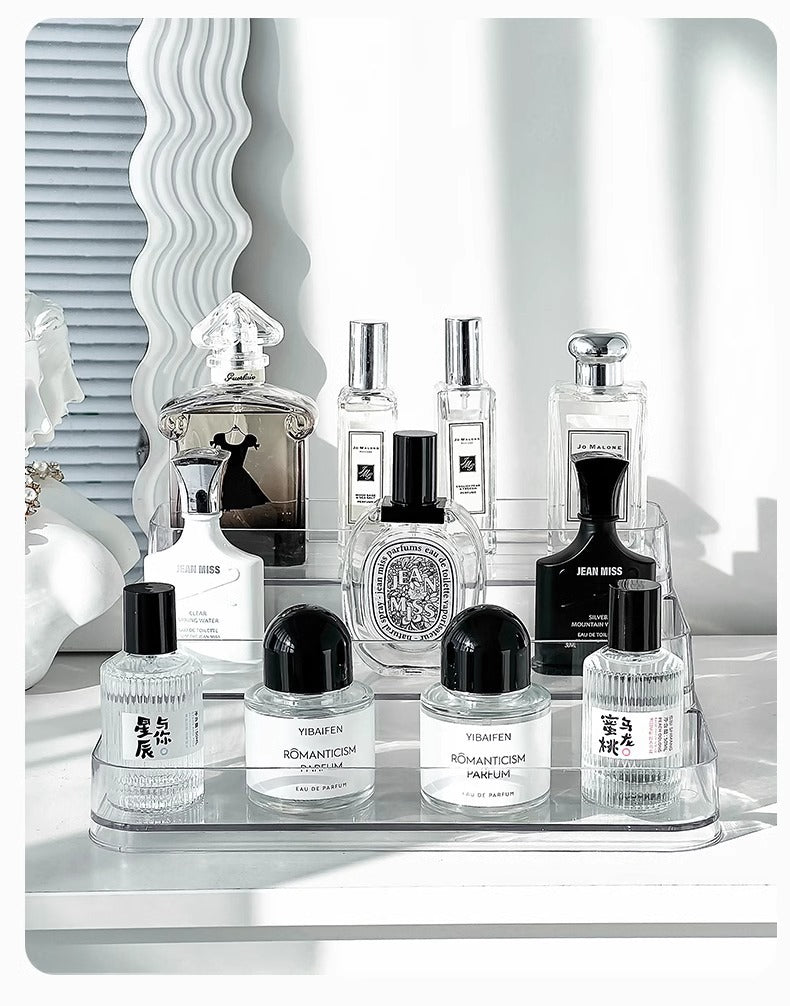 3-Tier Transparent Storage Rack