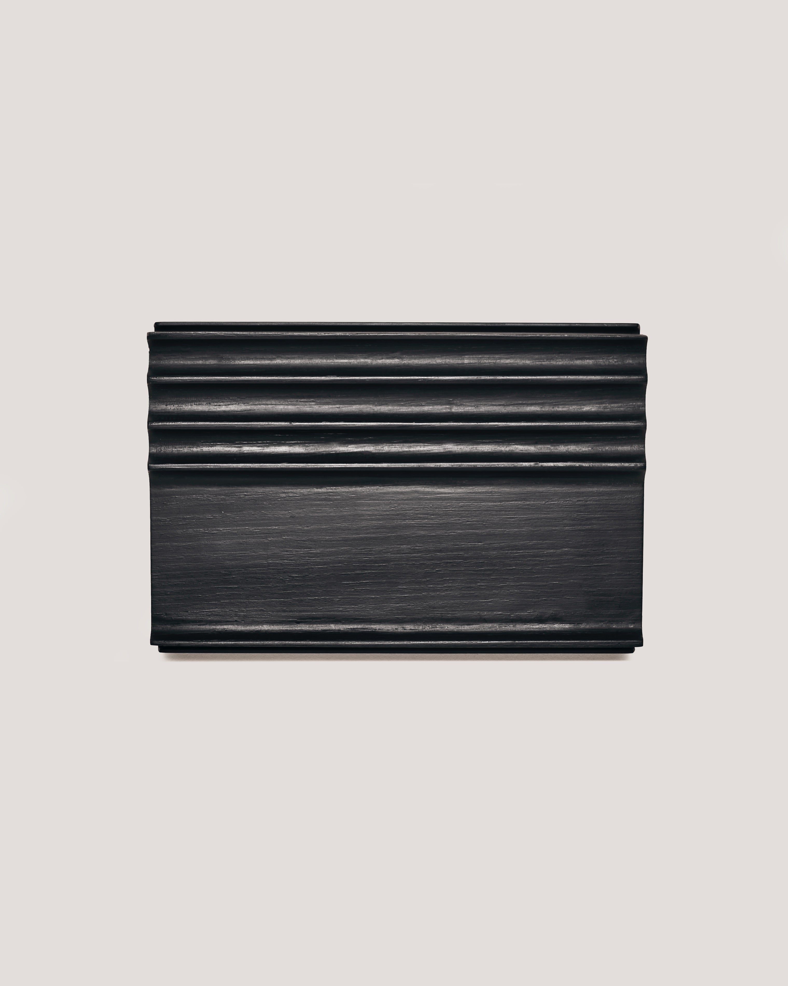 Exhibit Desk Organizer (Black Oak)